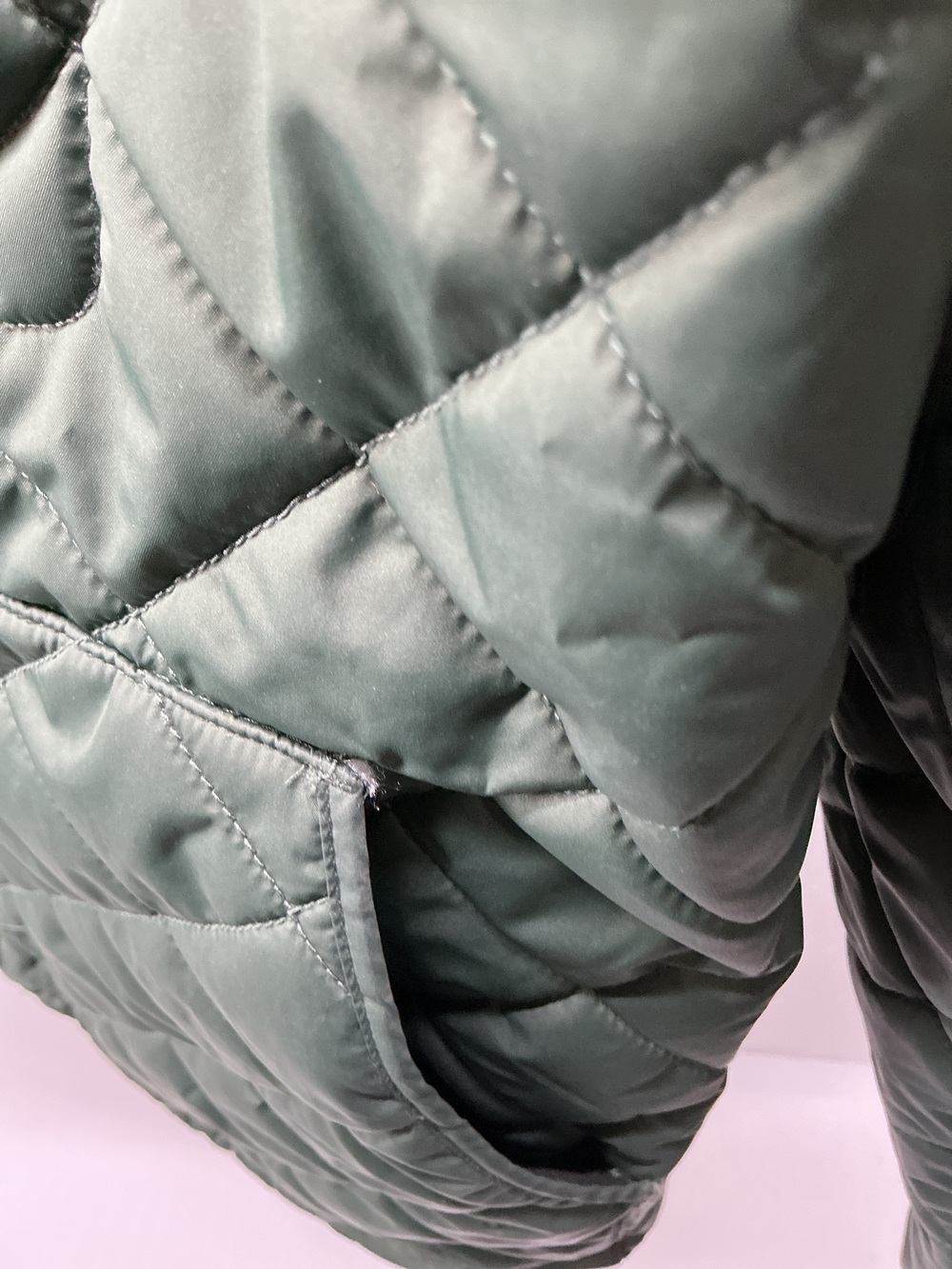Featherless Quilted Utility Jacket - Picture 3 of 3